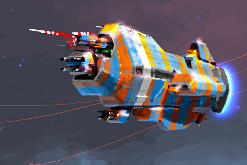 Illustration for article titled The Art of Homeworld. Enjoy.